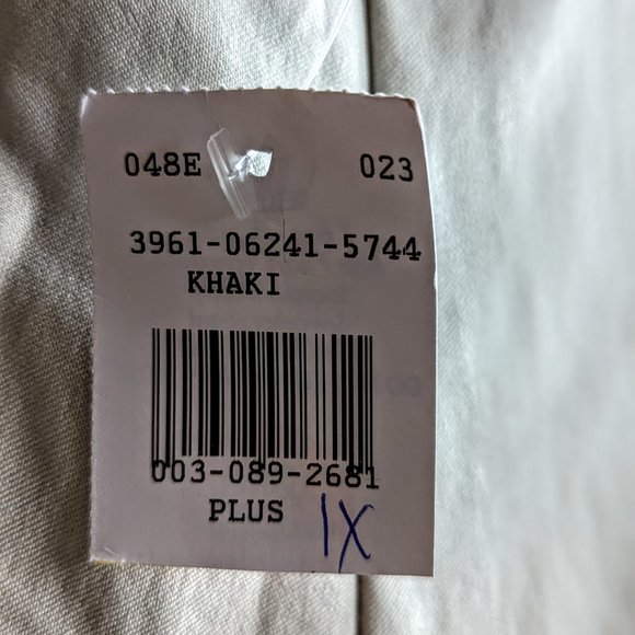 NWT  Sensationa Collection Khaki Pants  SZ 1X - Picture 10 of 13
